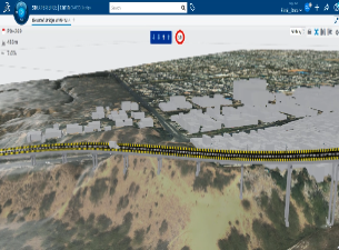 3D CITY : Transport Nagar to Arnay Bhawan Alternate Elevated Road Planning, Analysis & Simulation 