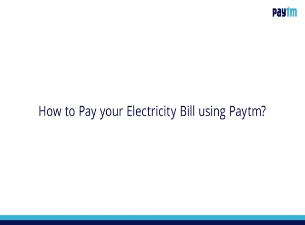 PayTM Bill Pay